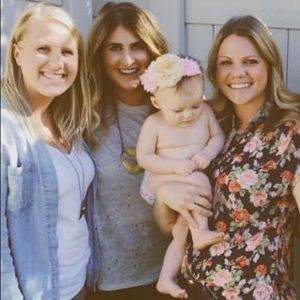 IRO cream tee with holes